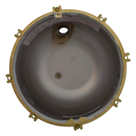 Pentair 78210400 Large Stainless Steel Light Niche, 3/4 inch Top Hub - Front