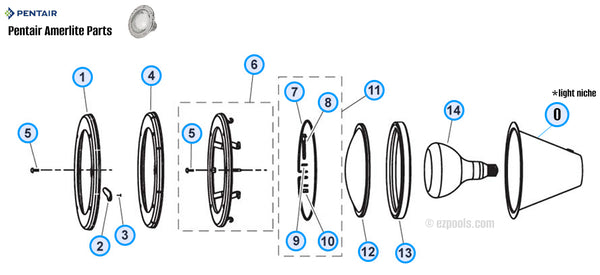 Pentair Amerlite Parts