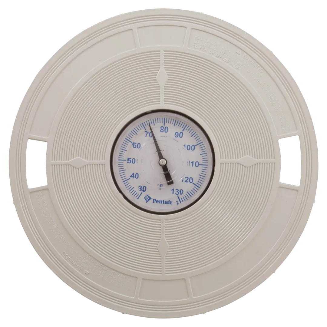 Pentair Admiral S20 Skimmer Lid with Thermometer - Front