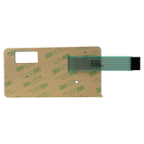 Pentair MasterTemp Max-E-Therm Membrane Keypad — reverse view