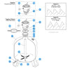 Pentair Tagelus Sand Filter Replacement Parts