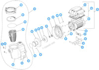 Pentair WhisperFlo VST Pump Replacement Parts