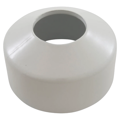 Perma-Cast PE-0019-WT extra tall white aluminum escutcheon plate