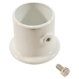 Perma-Cast PF-2119-L White Aluminum Flange