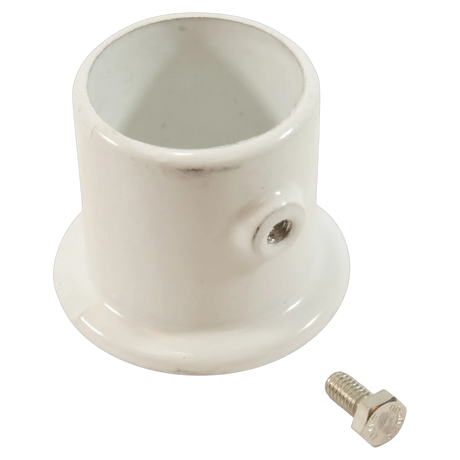 Perma-Cast PF-2119-L White Aluminum Flange
