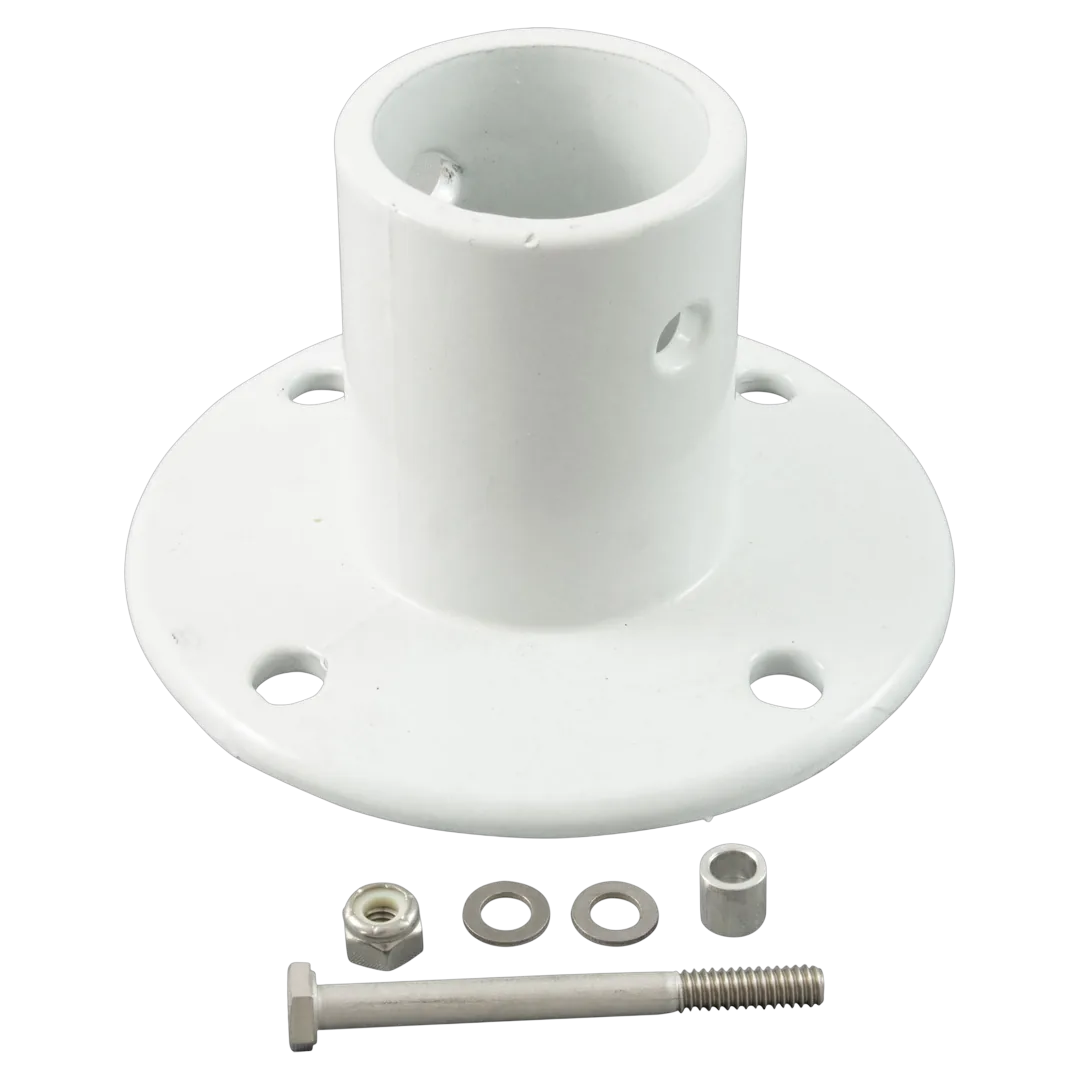 Perma-Cast PF-3119 White Aluminum Slide Flange