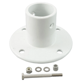 Perma-Cast PF-3119 White Aluminum Slide Flange