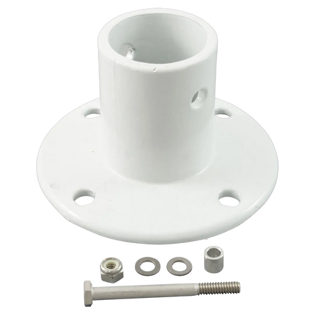 Perma-Cast PF-3119 White Aluminum Slide Flange