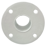Perma-Cast PF-3119 White Aluminum Deck Flange - Bottom