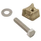Perma-Cast PW wedge assembly with bolt and washer