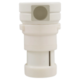 Zodiac 4-9-566 Cleaning Head, Bright White - Front