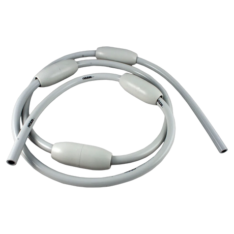 Polaris 10' white feed hose with floats