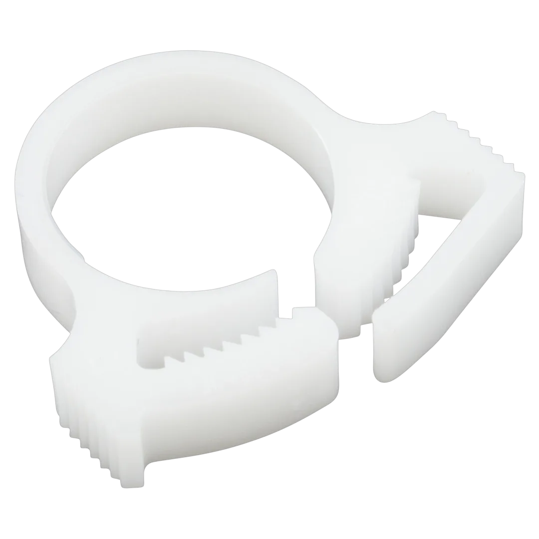 Polaris B15 sweep hose attachment clamp, white