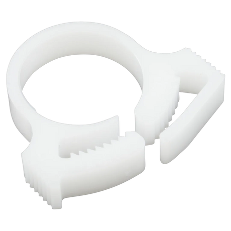 Polaris B15 sweep hose attachment clamp, white