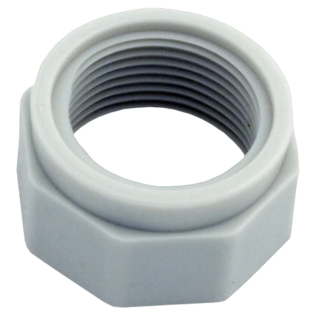 Polaris D15 Feed Hose Nut in White