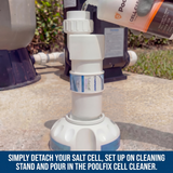 PoolFix Salt Cell Cleaner – Removes Scale & Buildup for Saltwater Pools (1 Qt)