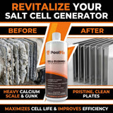 PoolFix Salt Cell Cleaner – Removes Scale & Buildup