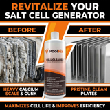 PoolFix Salt Cell Cleaner – Removes Scale & Buildup for Saltwater Pools (1 Qt)
