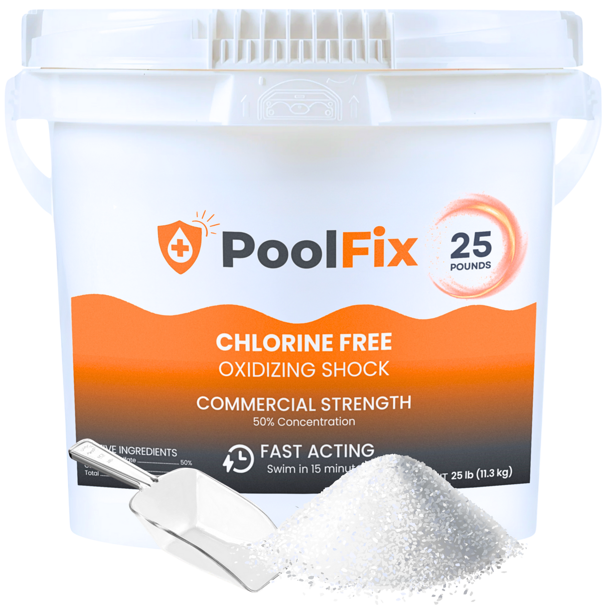 PoolFix Non-Chlorine Spa Shock (MPS Oxidizer) – Clears Hot Tub Water Fast