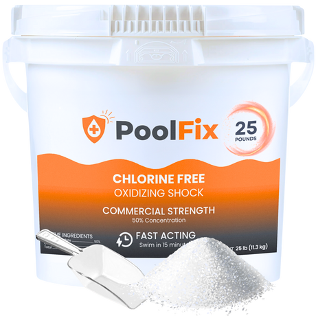 PoolFix Non-Chlorine Spa Shock (MPS Oxidizer) – Clears Hot Tub Water Fast