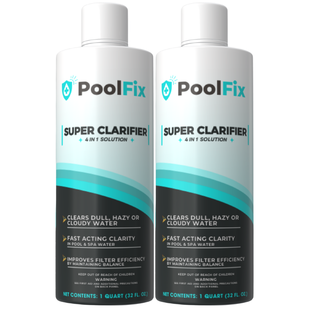 Pool Filter Enhancer PoolFix 4-in-1 Pool & Spa Water Clarifier | Natural Eco-Friendly Water ...