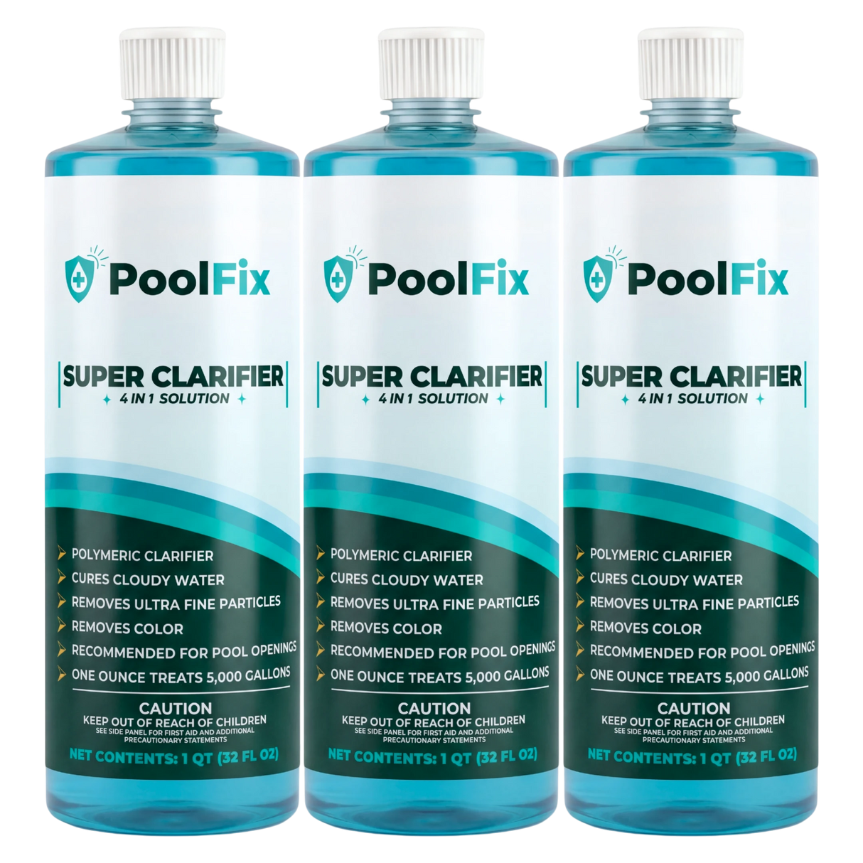 PoolFix 4-in-1 Pool & Spa Water Clarifier