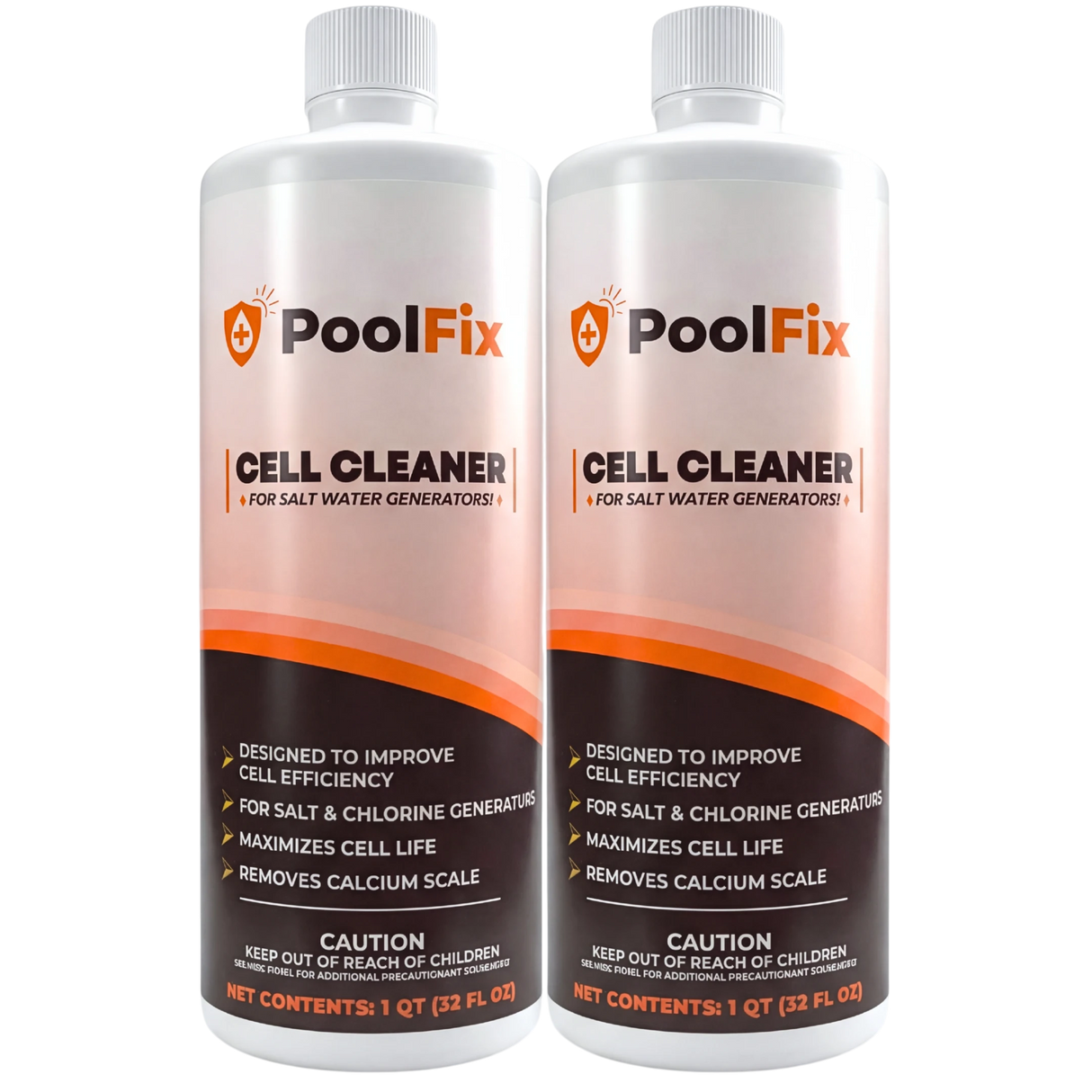 PoolFix Salt Cell Cleaner – Removes Scale & Buildup