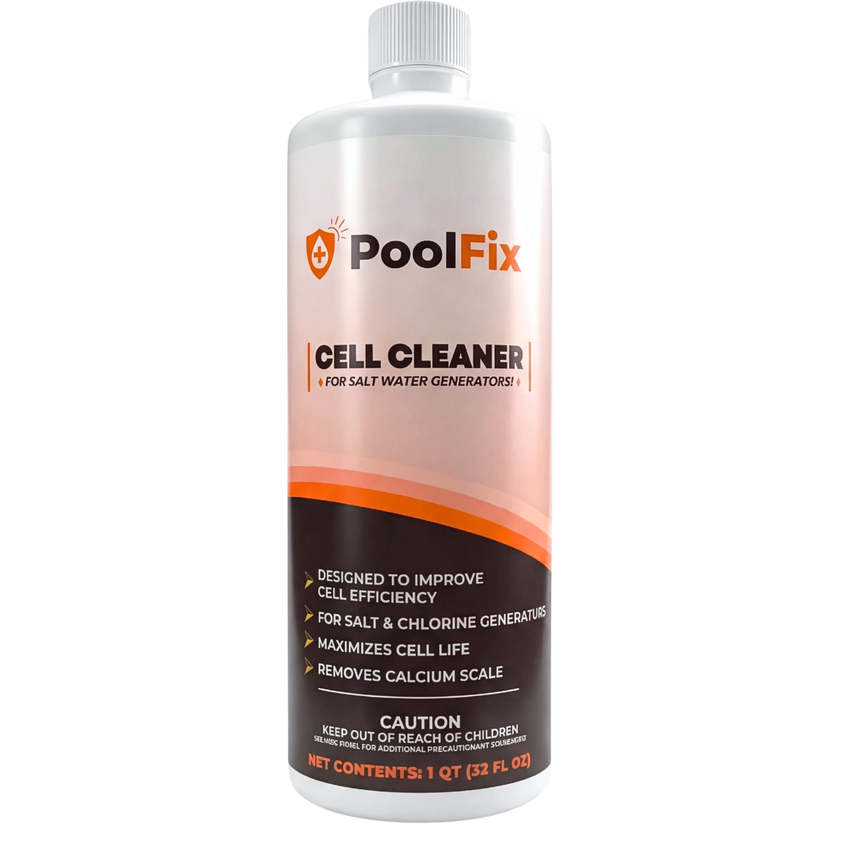 PoolFix Salt Cell Cleaner – Removes Scale & Buildup