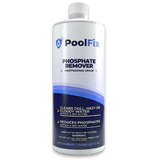 PoolFix Phosphate Remover – Reduces Phosphates for Clear Pool Water (1 Qt)