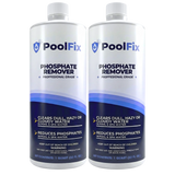 PoolFix Phosphate Remover – Reduces Phosphates for Clear Pool Water (1 Qt)