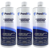 PoolFix Phosphate Remover – Reduces Phosphates for Clear Pool Water (1 Qt)
