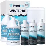 PoolFix Pool Closing Kit – Winterizing Chemicals for 15,000–30,000 Gallon Pools