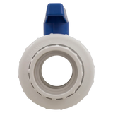 Praher 200-010 Single Union Ball Valve - Back
