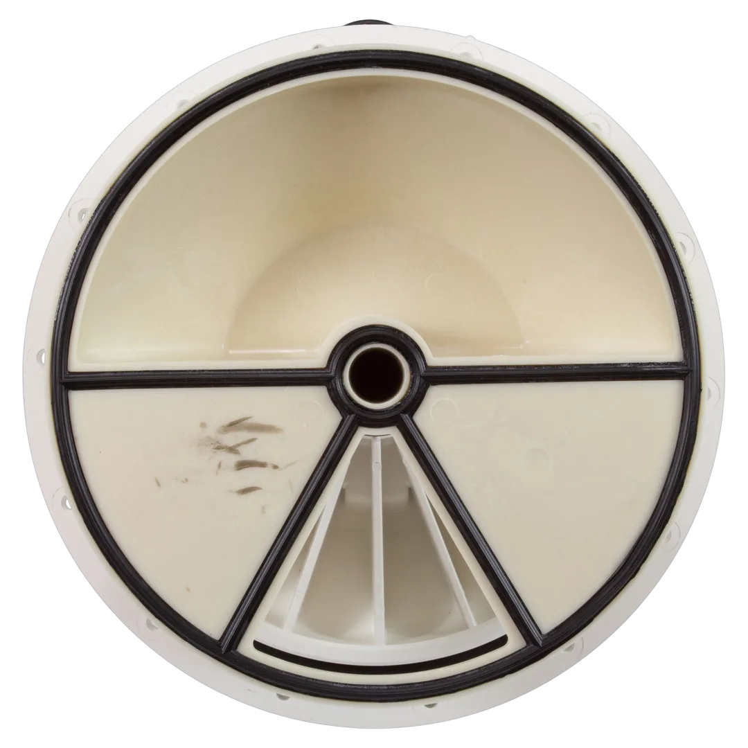 Praher ABS Top/Side Mount Valve 3 in Lid Assembly - Bottom