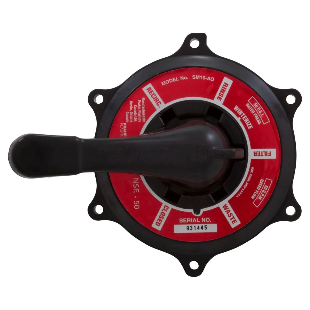 Praher E-50-S1B Key and Hub Assembly - Top