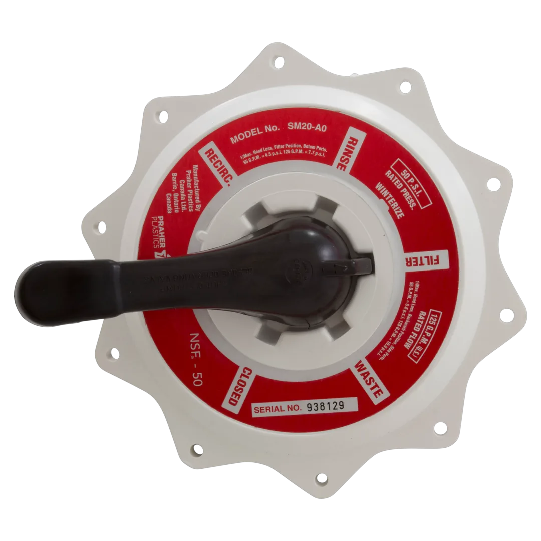 Praher E-50-S2 Filter Valve Key Hub Assembly - Top