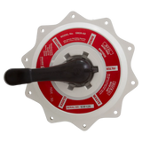 Praher E-50-S2 Filter Valve Key Hub Assembly - Top