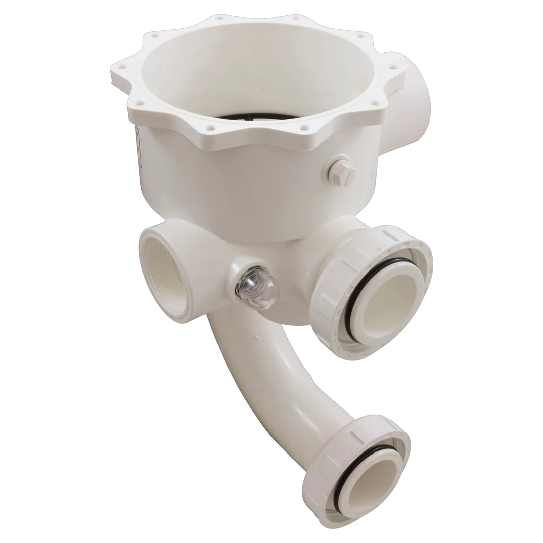 Praher E-55-S2PP3 SM2-PP3 Valve Body Assembly, 2 in, White