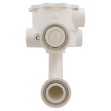 Praher E-55-S2PP3 Body Assembly for SM2-PP3 Valve, 2 in, White - Front