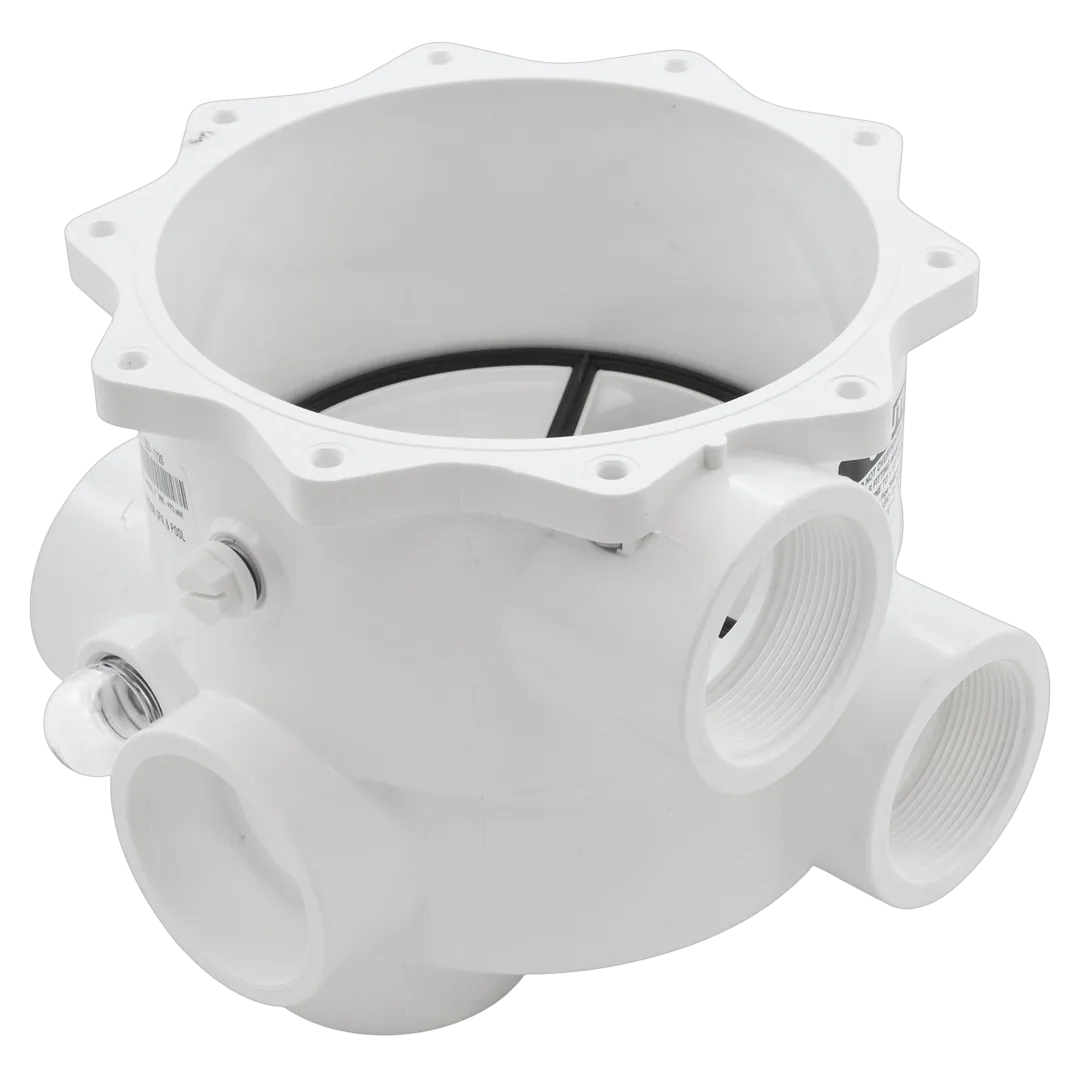 Praher E-55-S2PP3 Body Assembly for SM2-PP3 Valve, 2 in, White - Reverse