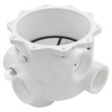 Praher E-55-S2PP3 Body Assembly for SM2-PP3 Valve, 2 in, White - Reverse