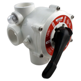 Praher SM-10-AOS Multiport Valve 1.5 in Slip Side Mount - Top
