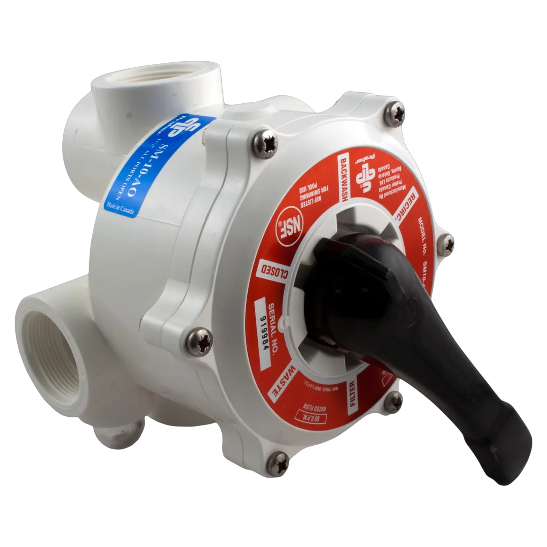 Praher SM-10-AO Multiport Valve - Top