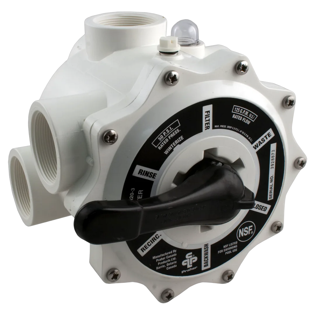 Praher SM-20-3 Multiport Valve - Top