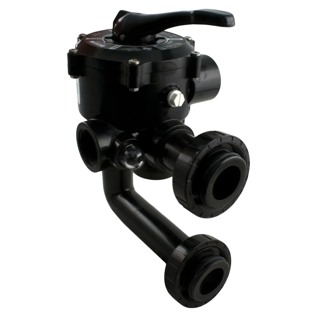 Praher SM1-HPX62 1.5 in FPT Multiport Valve, 6-Position