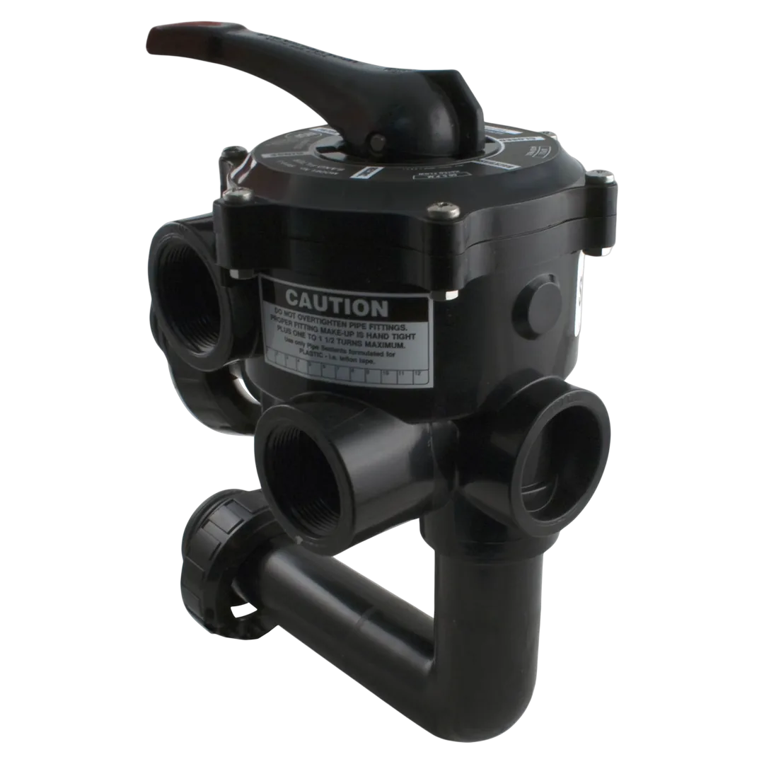 Praher SM1-HPX62 6-Position Multiport Valve - Reverse