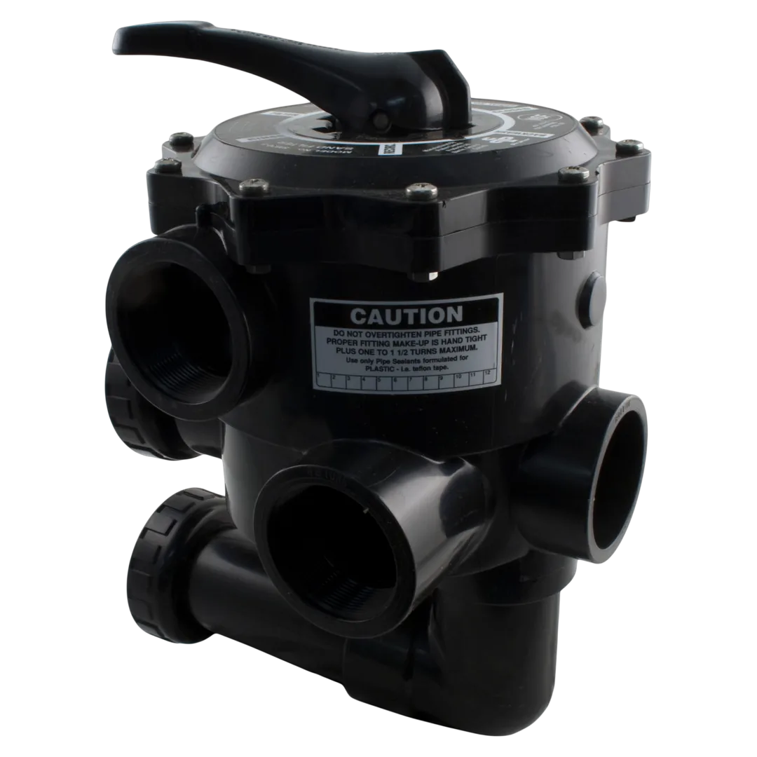 Praher SM2-HP3 2 in Side Mount Multiport Valve with Hayward Plumbing - Reverse
