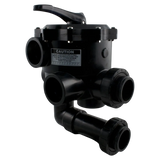 Praher SM2-HPXR50S 2 in multiport valve with Hayward plumbing
