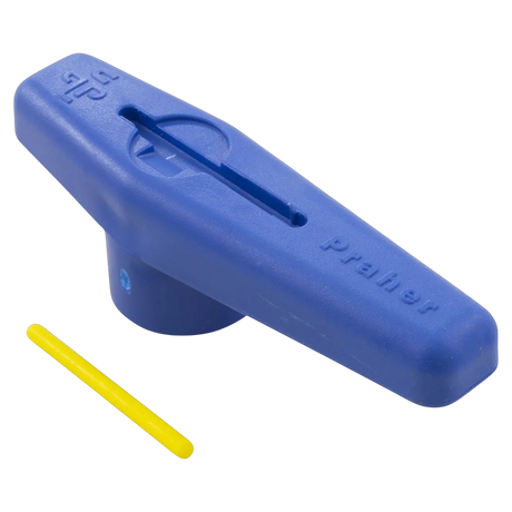 Praher SU-150-1B Ball Valve Handle in Blue