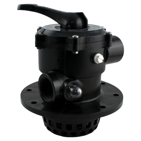 Praher TM-12-E 1.5 in Top Mount Multiport Valve - Reverse